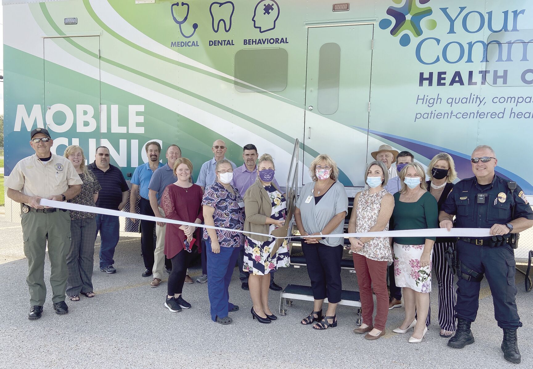 Ribbon Cutting YCHC Mobile Clinic